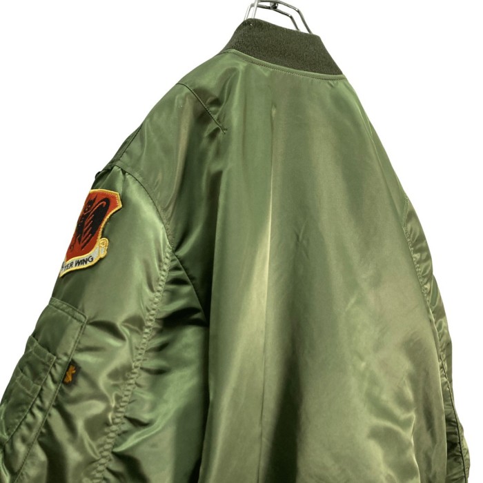 ALPHA Full patched MA-1 jacket | Vintage.City Vintage Shops, Vintage Fashion Trends