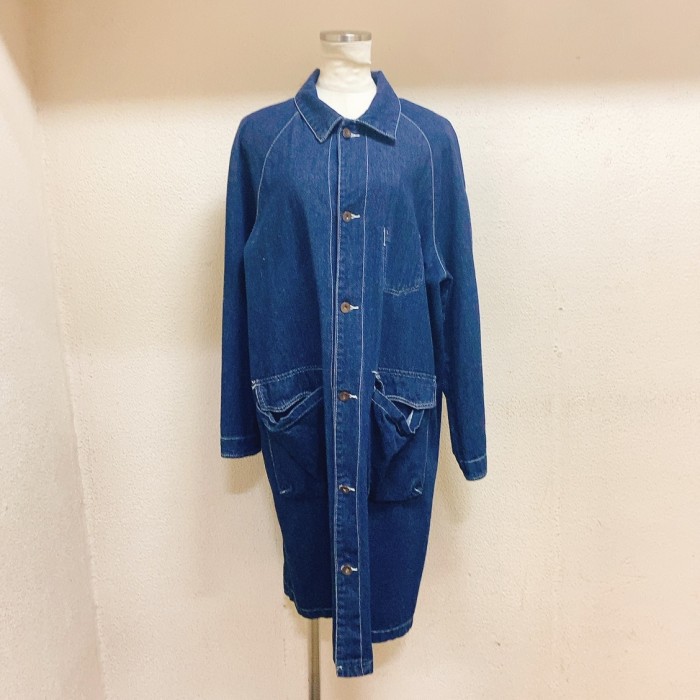 ヴィンテージ　デニムコート　青色　vintage denim coat | Vintage.City 빈티지숍, 빈티지 코디 정보