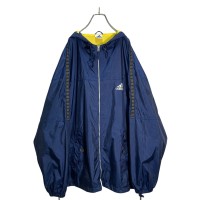 90s adidas zip-up hooded nylon jacket | Vintage.City ヴィンテージ 古着
