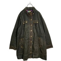 90s Oiled cotton hunting jacket | Vintage.City ヴィンテージ 古着