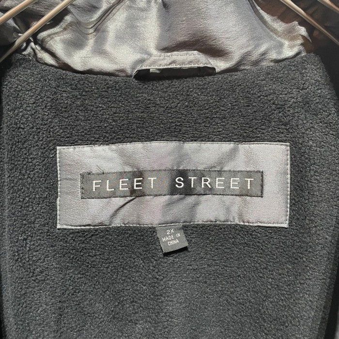 “FLEET STREET” Fleece Lining Half Coat | Vintage.City 古着屋、古着コーデ情報を発信