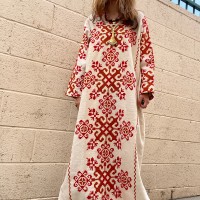 Vintage cross stitch dress | Vintage.City ヴィンテージ 古着