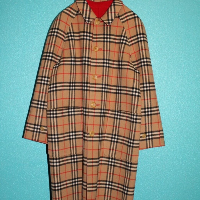 90s Burberrys Reversible Nova Check Coat | Vintage.City 古着屋、古着コーデ情報を発信