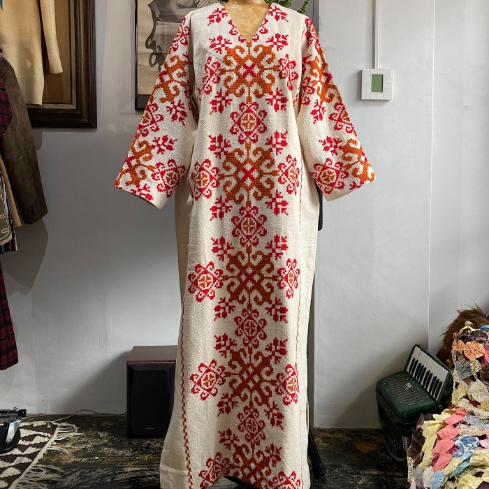 Vintage cross stitch dress | Vintage.City 古着屋、古着コーデ情報を発信