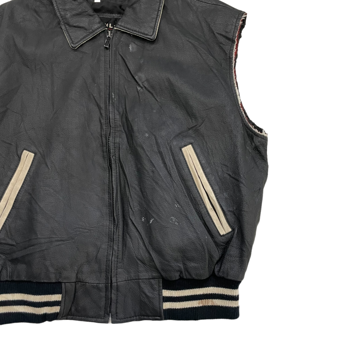 1990's leather vest #A69 | Vintage.City Vintage Shops, Vintage Fashion Trends