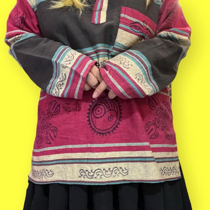 Nepal製ethnic pullover/2201 | Vintage.City 古着屋、古着コーデ情報を発信