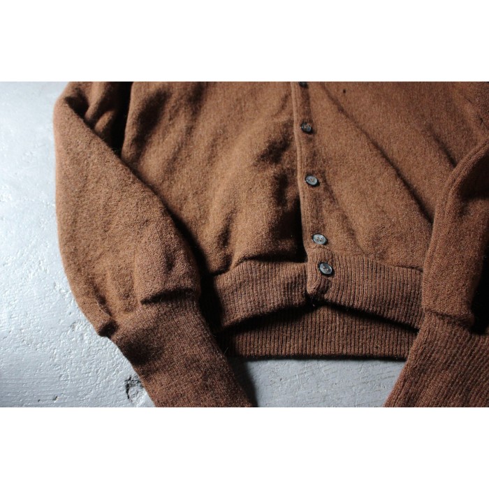 60's ROBERT BRUCE knit cardigan "alpaca" | Vintage.City Vintage Shops, Vintage Fashion Trends