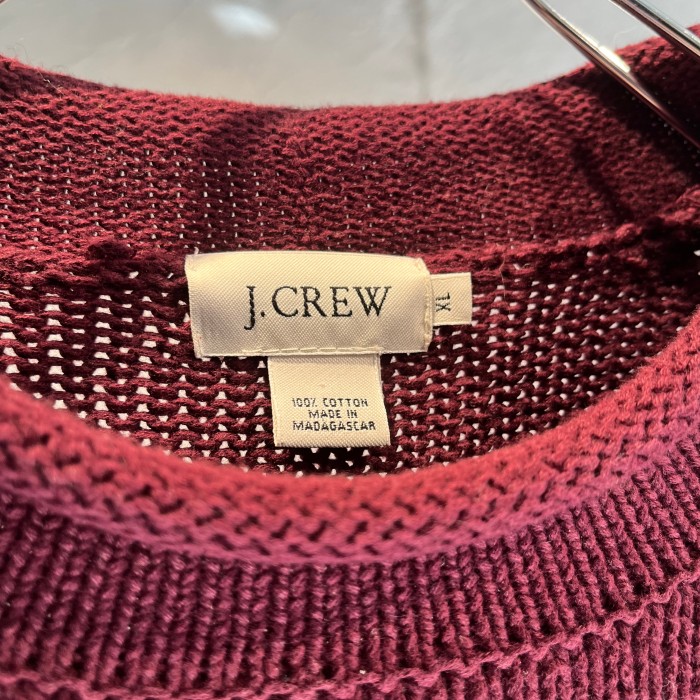 "J.crew" bordeauxcolor rollneck cotton s | Vintage.City 古着屋、古着コーデ情報を発信