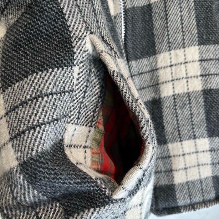 boa lining check pattern CPO  jacket | Vintage.City 빈티지숍, 빈티지 코디 정보