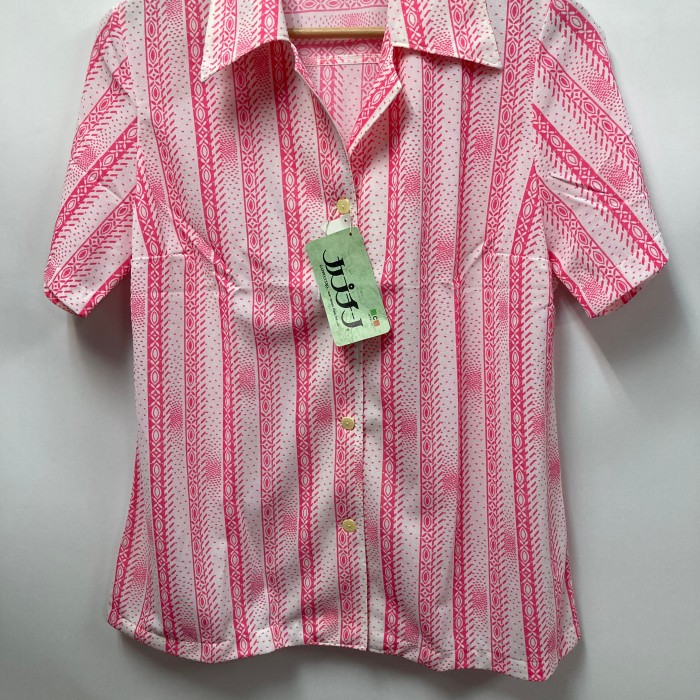 70's dead stock whole pattern shirt15号 | Vintage.City 빈티지숍, 빈티지 코디 정보
