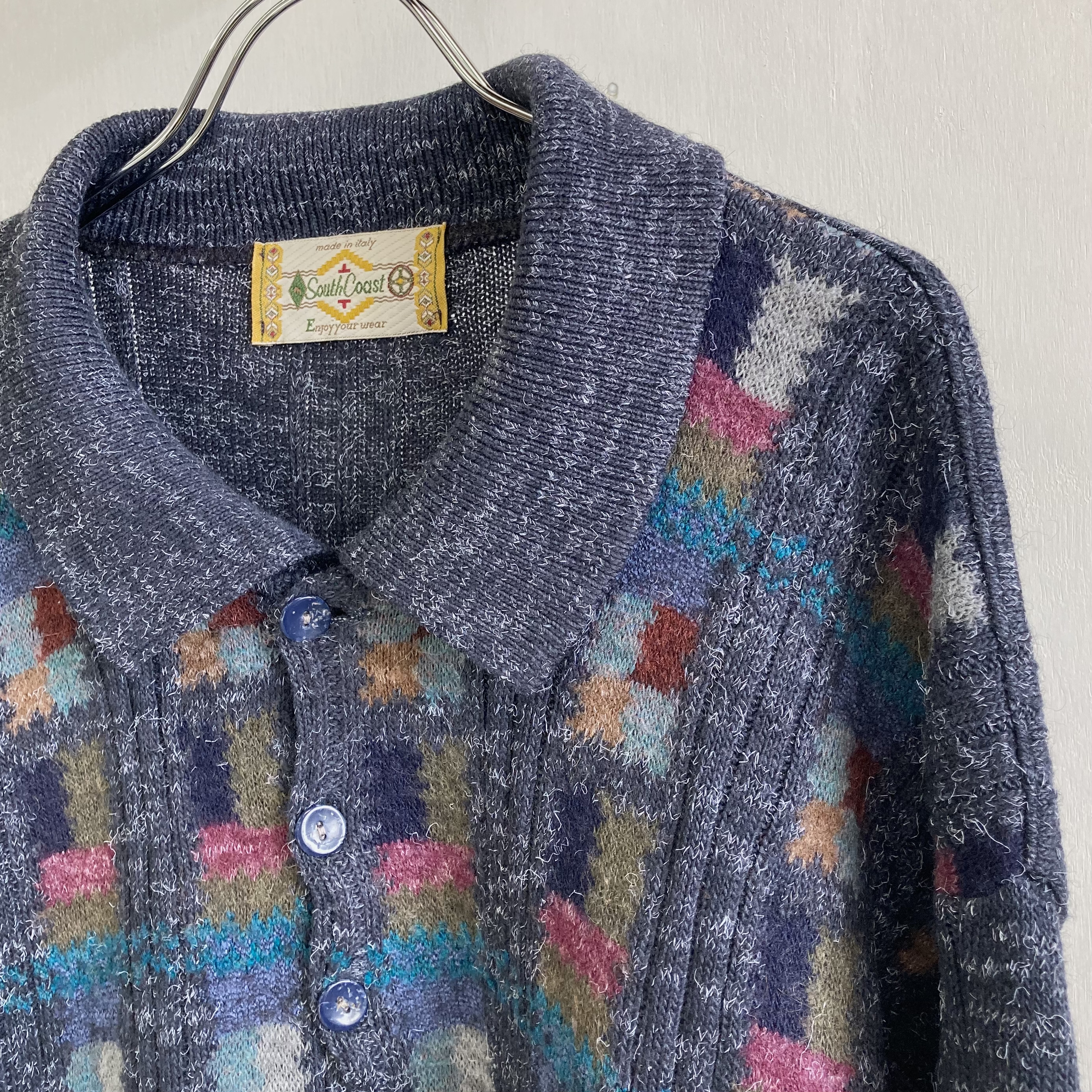 ユーロ ニットポロシャツ / EURO knit polo shirt | Vintage.City