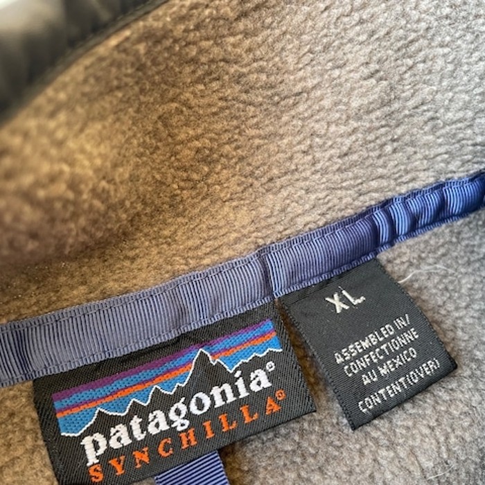 Patagonia SYNCHILLA SNAP T col GRAY　XL | Vintage.City 古着屋、古着コーデ情報を発信