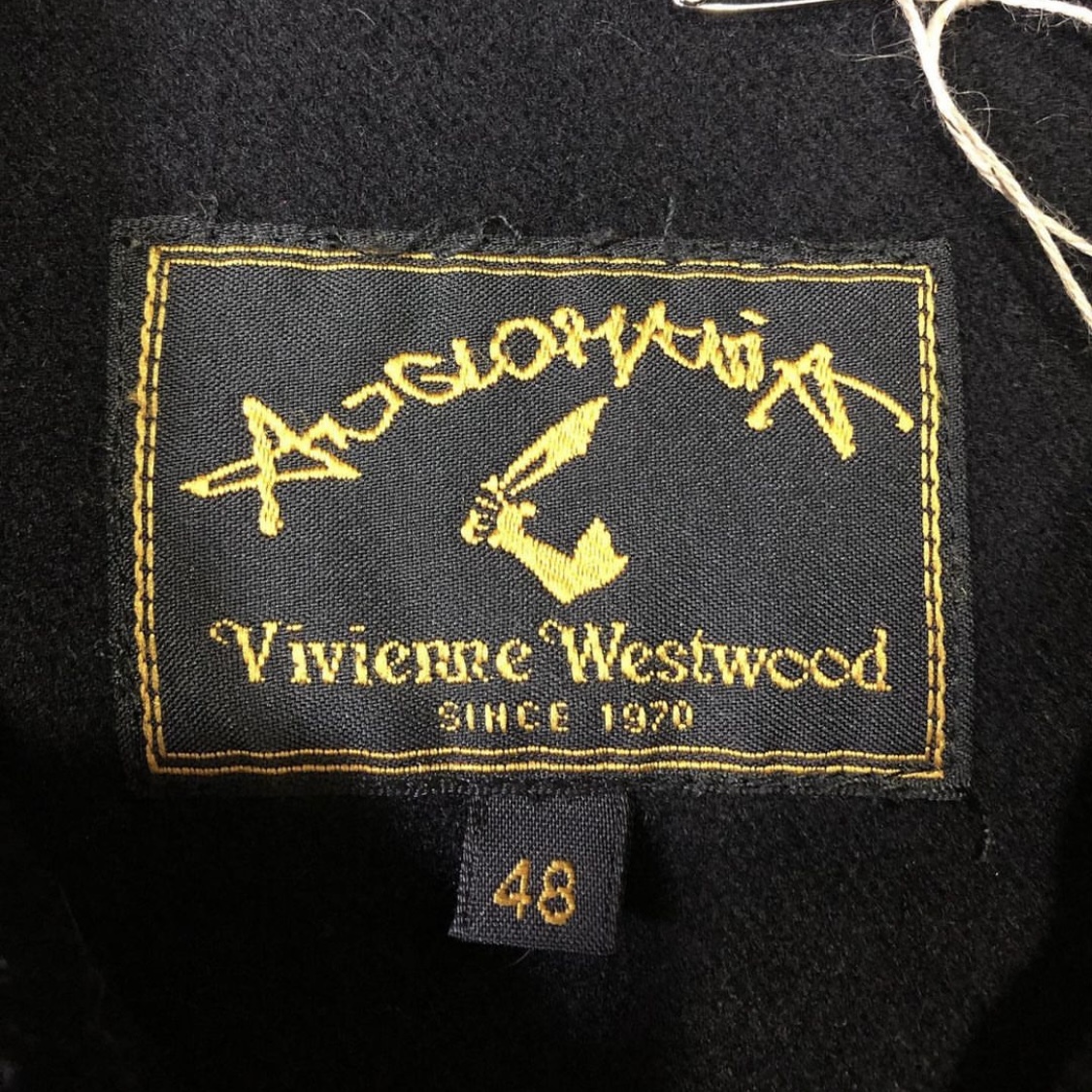 VivienneWestwood ANGLOMANIA ムートン ブラック 48-