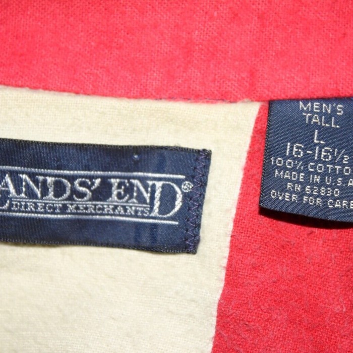 90s LANDS'END Denim Shirt USA製 | Vintage.City 빈티지숍, 빈티지 코디 정보