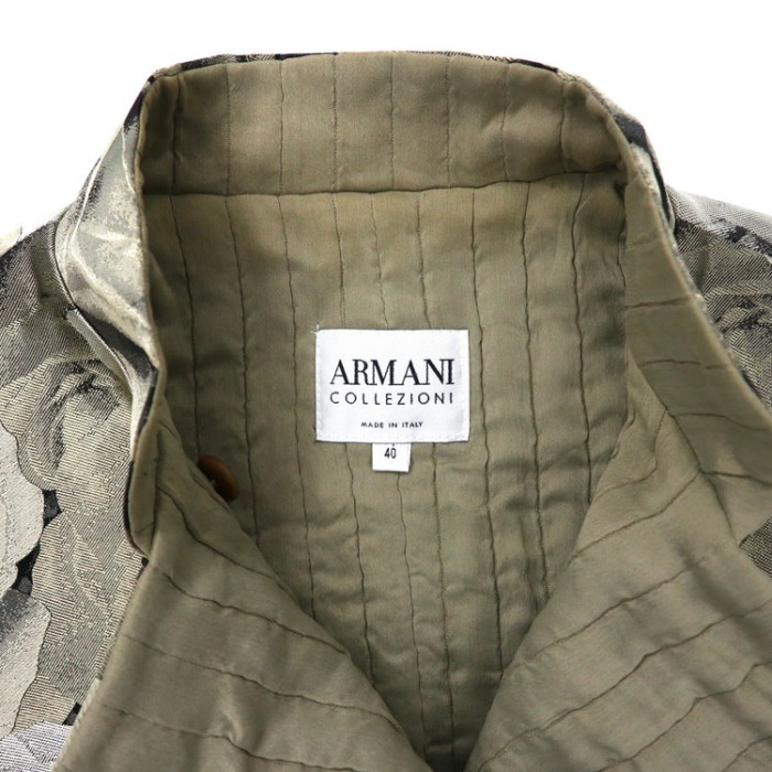 アルマーニ コレツィオーニ ARMANI 紺 ジャケット 40 イタリア製