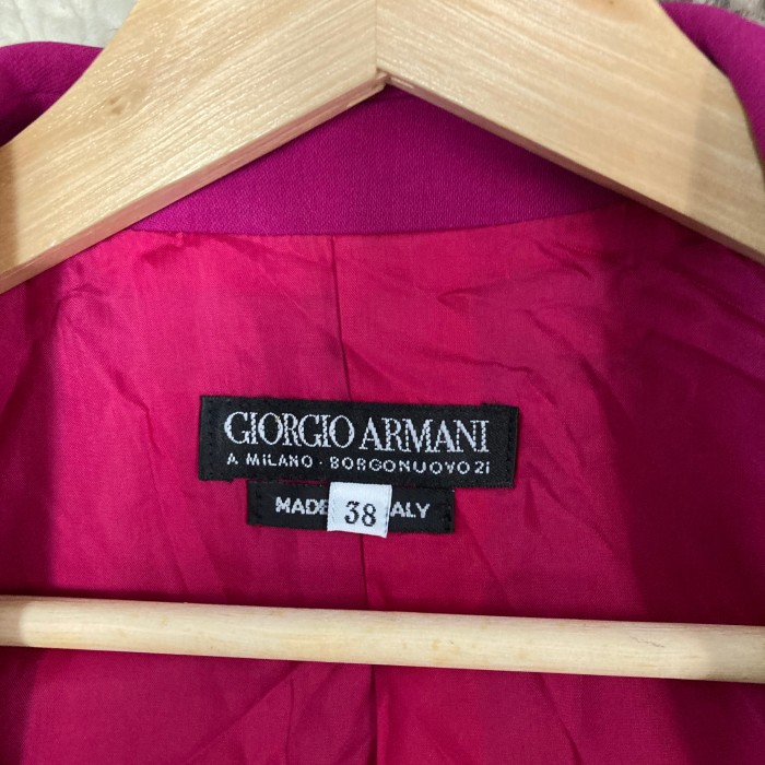 GIORGIO ARMANI wool JKT 38 | Vintage.City 古着屋、古着コーデ情報を発信
