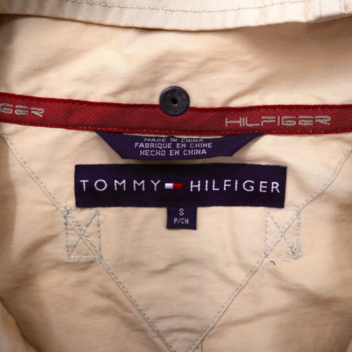 TOMMY HILFIGER フーデッドオーバーコート ドローコード 00s | Vintage.City 古着屋、古着コーデ情報を発信