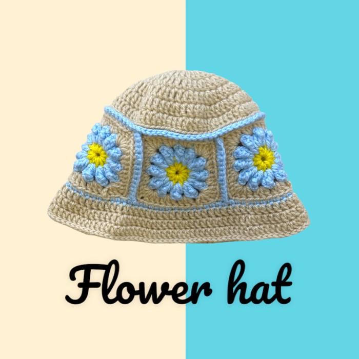 UUR. / Flower hat - lovely daisy | Vintage.City 古着屋、古着コーデ情報を発信