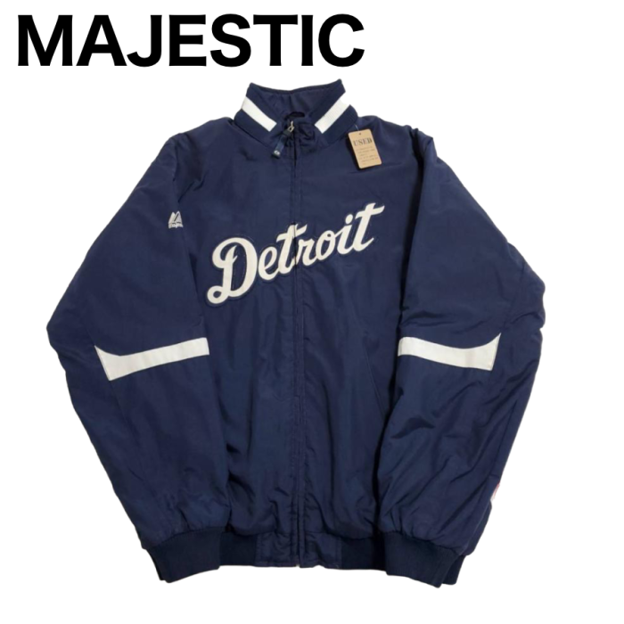 【634】majestic　ナイロンジャケット　紺・ネイビー　ナイロン100 | Vintage.City 古着屋、古着コーデ情報を発信
