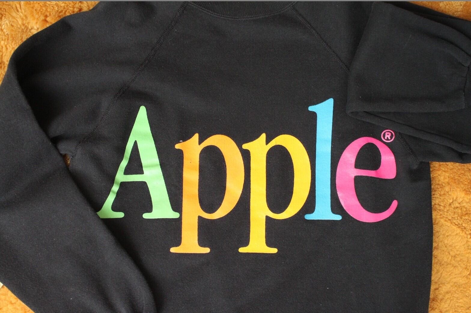 Apple激レア‼️XLアップルTシャツ’90年代ビンテージシングルステッチビンテージ