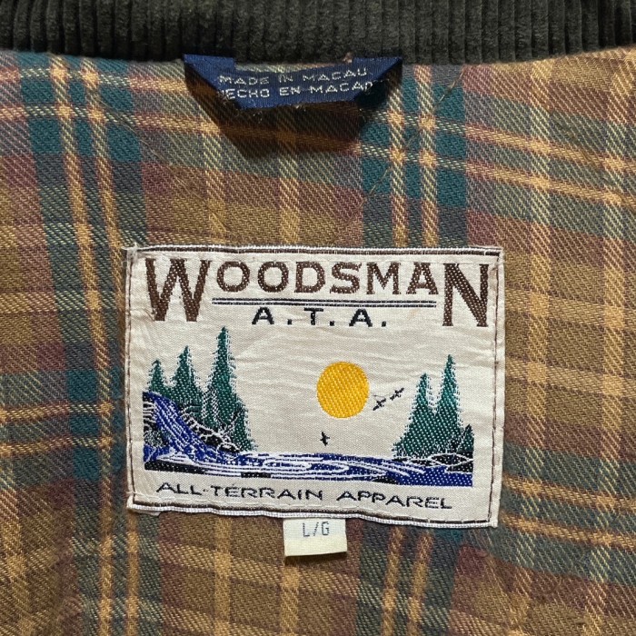 “WOODS MAN” Padded Hunting Jacket | Vintage.City 古着屋、古着コーデ情報を発信