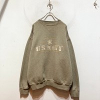 “U.S. NAVY” Embroidery Sweat Shirt | Vintage.City ヴィンテージ 古着