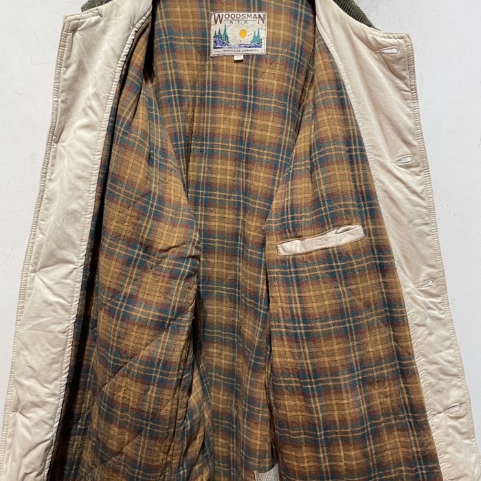 “WOODS MAN” Padded Hunting Jacket | Vintage.City 古着屋、古着コーデ情報を発信