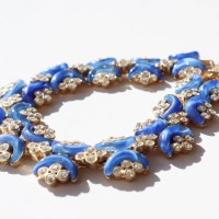 80s vintage blue rhinestone bracelet | Vintage.City 빈티지숍, 빈티지 코디 정보