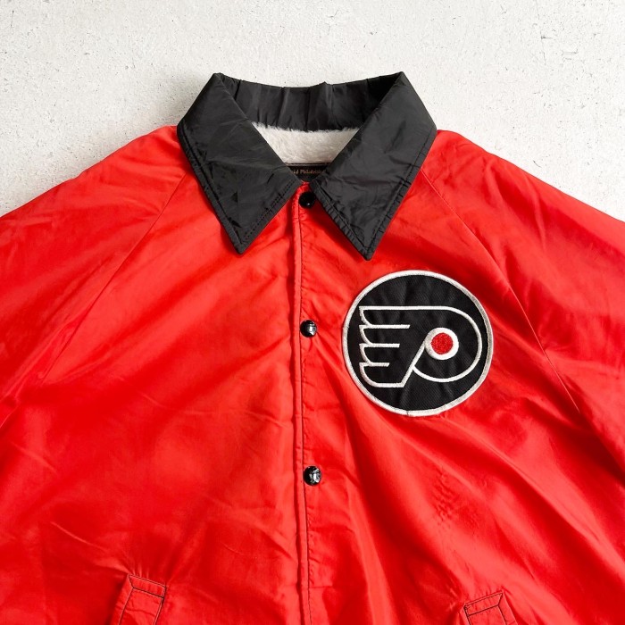 1970s NHL Philadelphia Flyers Snap Butto | Vintage.City 古着屋、古着コーデ情報を発信