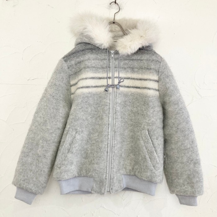 Made in Canada wool hooded JKT | Vintage.City 古着屋、古着コーデ情報を発信