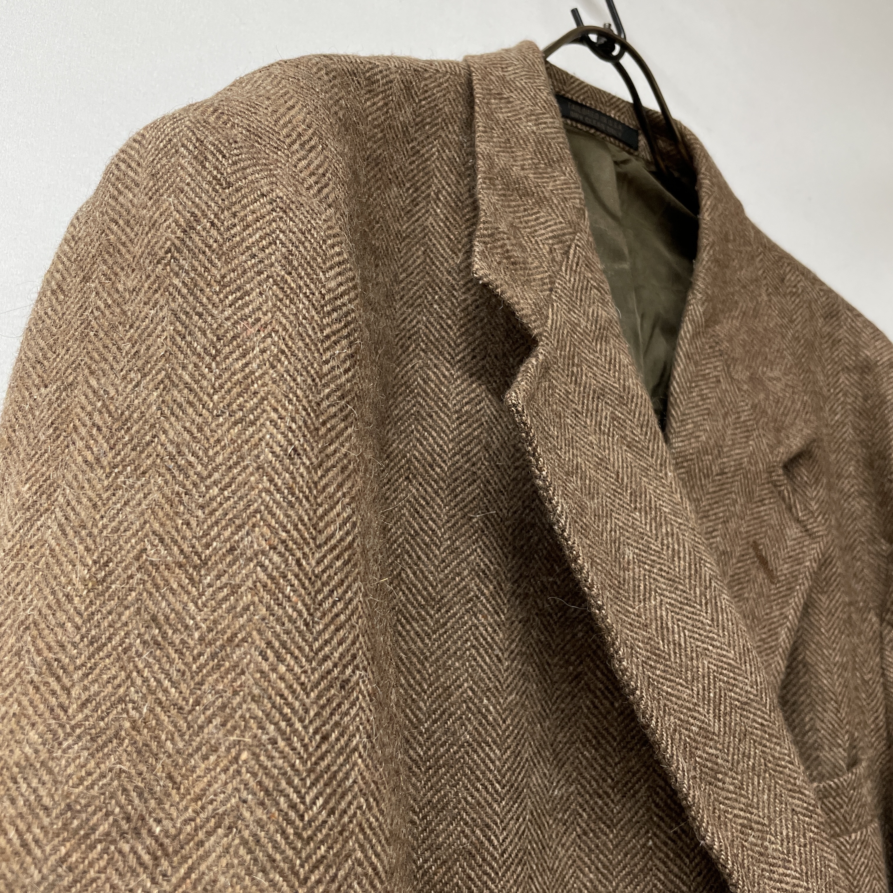 vintage tailored jacket ヘリンボーン