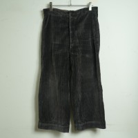 40’s French Heavy Corduroy Trousers | Vintage.City ヴィンテージ 古着