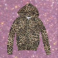 "hysterics"Leopard Print  Pile Hoodie | Vintage.City ヴィンテージ 古着