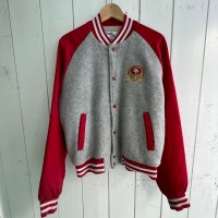 90s chalk line nfl 49ers スタジャン | Vintage.City ヴィンテージ 古着