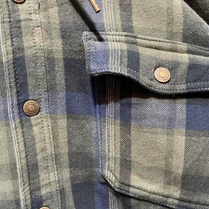 “WOLVERINE” Fleece Lining Flannel Jacket | Vintage.City 빈티지숍, 빈티지 코디 정보