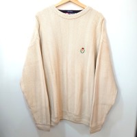 CHAPS Ralph Lauren cotton knit | Vintage.City ヴィンテージ 古着