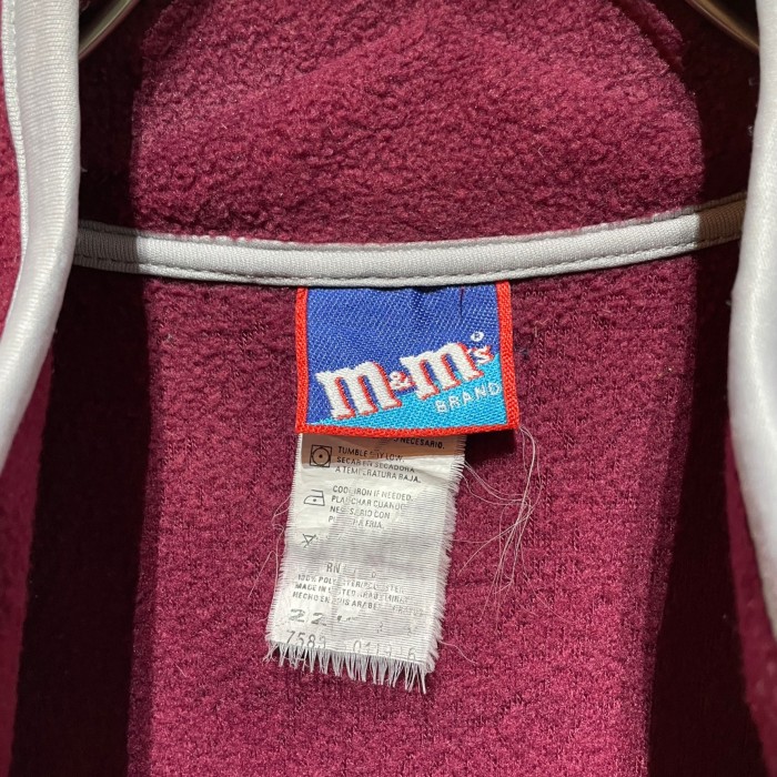 90's “m&m's” Fleece Vest | Vintage.City 古着屋、古着コーデ情報を発信