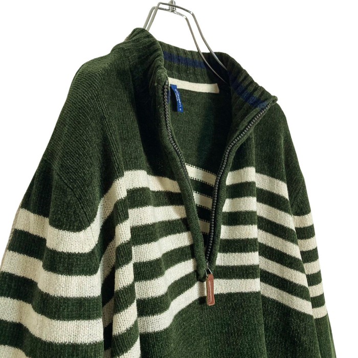 90-00's half-zip acrylic pullover knit | Vintage.City 빈티지숍, 빈티지 코디 정보