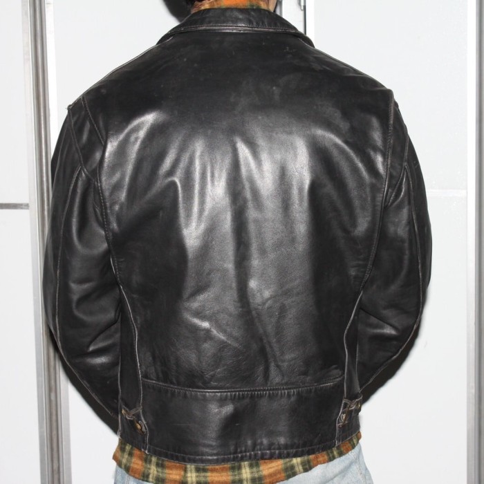 90s Schott Cow Leather Single Riders USA | Vintage.City 古着屋、古着コーデ情報を発信