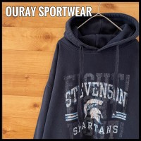 【OURAY】高校 フットボール プリント ヒビ割れ パーカー スウェット 古着 | Vintage.City ヴィンテージ 古着