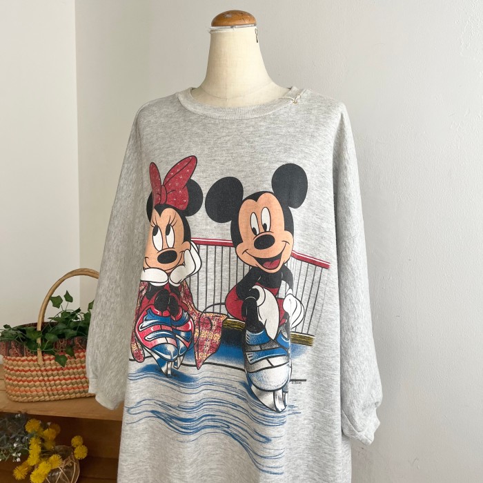 Mickey&Minnie sweat dress | Vintage.City 古着屋、古着コーデ情報を発信