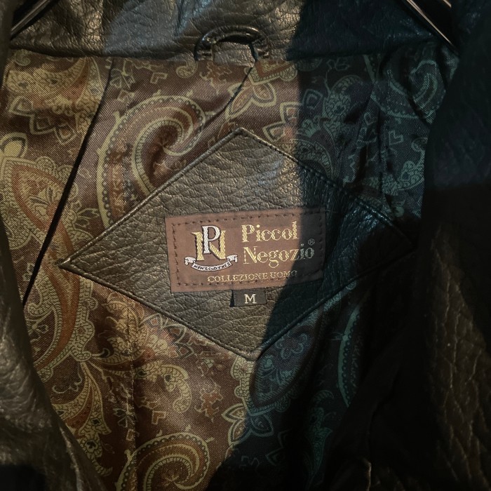 90s Paisley leather jaket | Vintage.City 빈티지숍, 빈티지 코디 정보