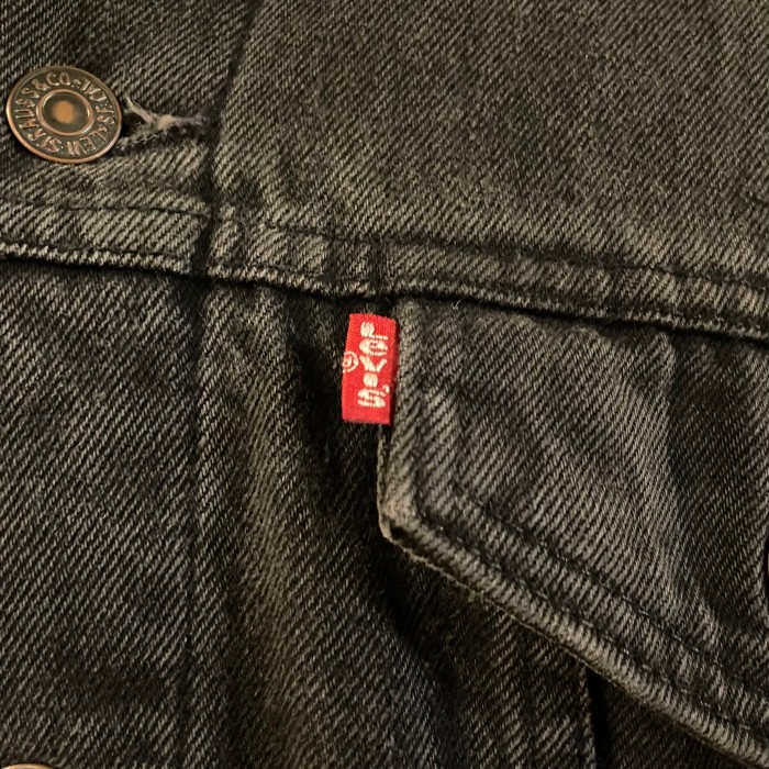 80s　Levi's 70417-9418　ブラック デニムジャケット USA製 | Vintage.City 古着屋、古着コーデ情報を発信