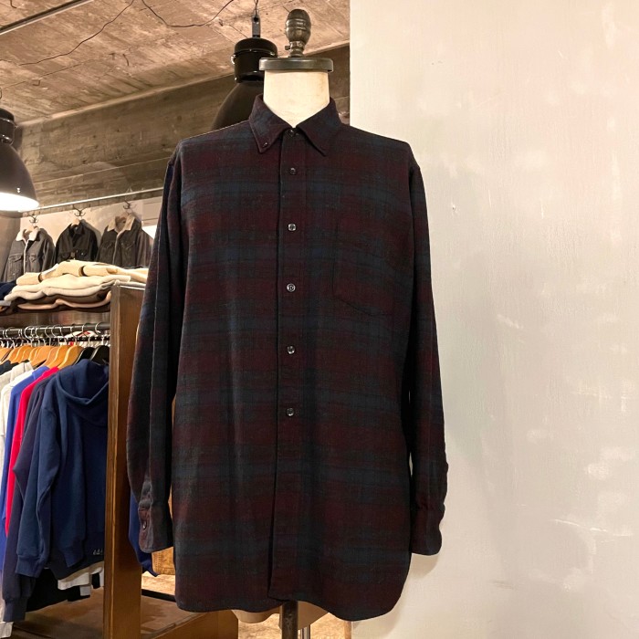 50s　PENDLETON　ウール BDシャツ　ペンドルトン　USA製 | Vintage.City 古着屋、古着コーデ情報を発信