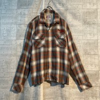 80s shadow checked シャツ | Vintage.City ヴィンテージ 古着