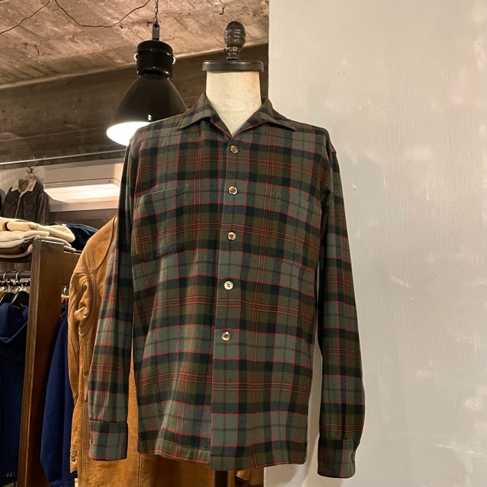 60s　McGREGOR　オープンカラーシャツ　ウール　ボックスシルエット | Vintage.City 古着屋、古着コーデ情報を発信