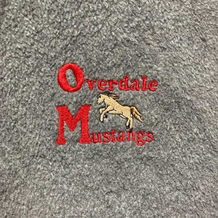“Overdale Mustangs” Fleece Jacket | Vintage.City ヴィンテージ 古着