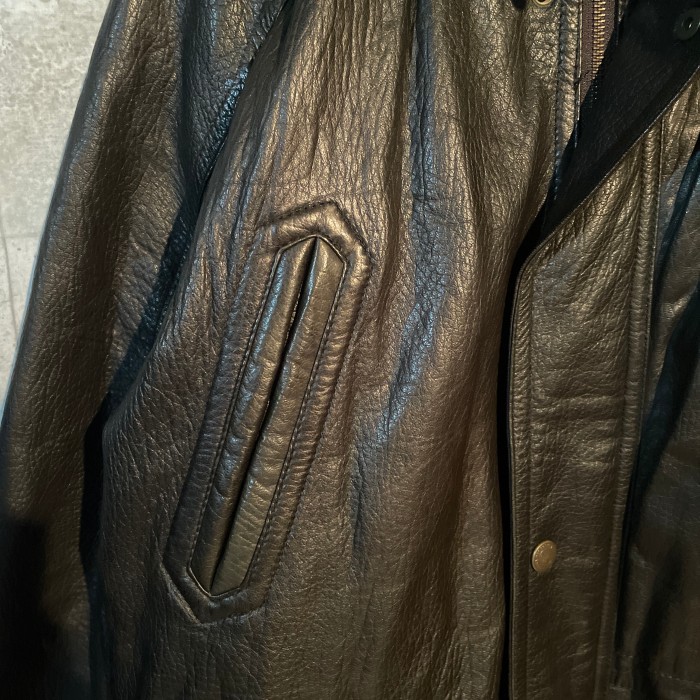 90s Paisley leather jaket | Vintage.City 빈티지숍, 빈티지 코디 정보