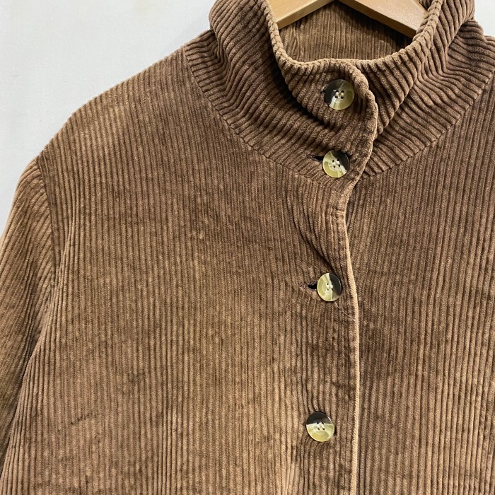 スタンドカラー 太畝コーデュロイジャケット | Vintage.City 古着屋、古着コーデ情報を発信