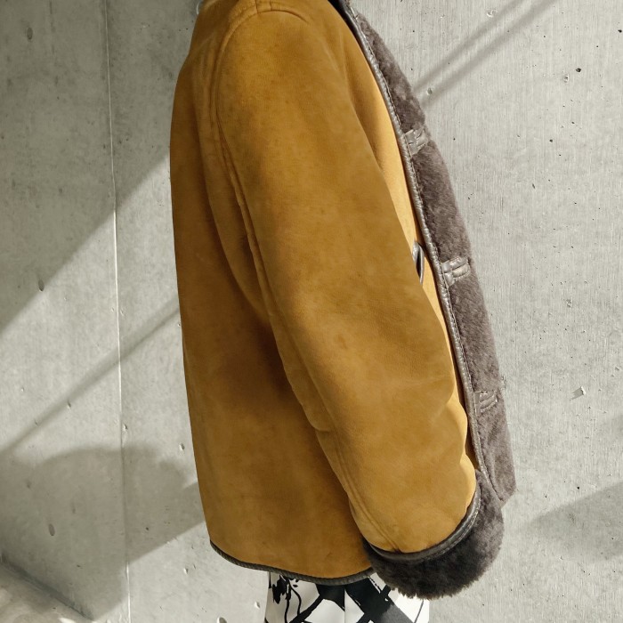 60s NOS? U.K. Vintage Sheep skin jacket | Vintage.City 古着屋、古着コーデ情報を発信